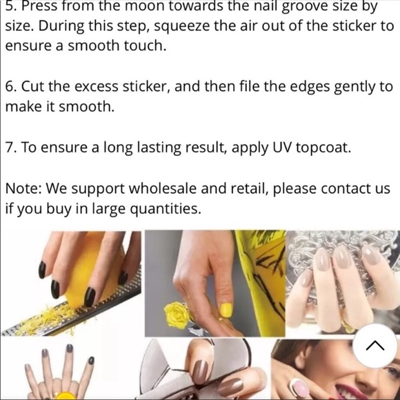 Holiday Reindeer nail wraps - Picture 4 of 4